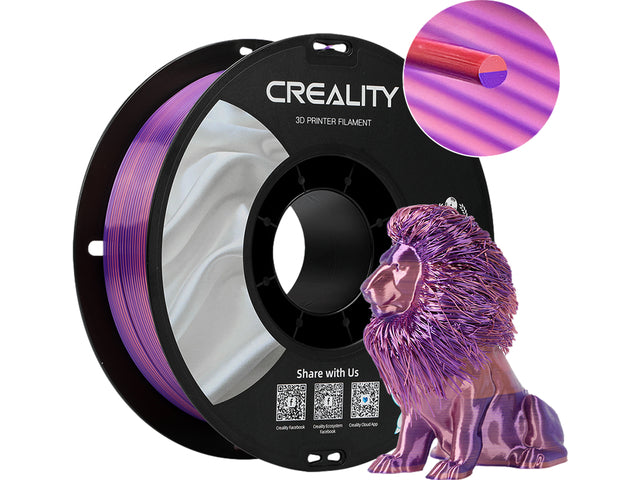 Creesity - 3D Filament Creality PLA 1,75 mm Seidenrosa PRS 1 kg