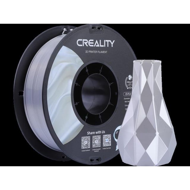 Creality - 3d filament  pla 1.75mm silk zilver 1kg