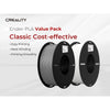 Creality -  3d filament  pla 1.75mm wit + grijs 1kg