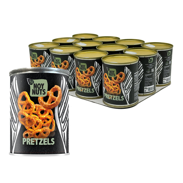 NOYNUTS - Pretzels noynuts blik 25 grammes