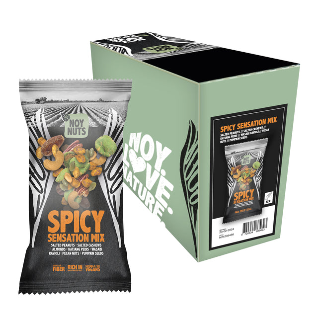NoyNuts - Mélange de noix épicées sensation sachet 45 grammes