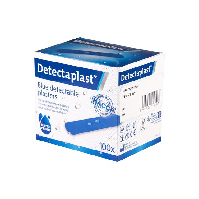 Detectaplast - Plâtre universel, FT 19 x 72 mm, paquet de 100 pièces