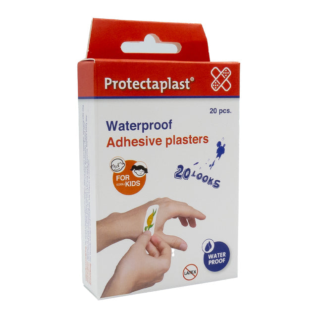 Protectaplast - Proteclast kinderpleister, assorti afmetingen, pak van 20 stuks