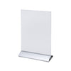 IEZZY traiteur et cate - Porte carte menu sur pied A4 socle aluminium