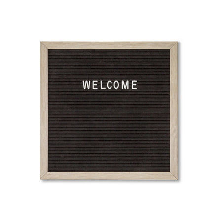 IEZZY horeca en cate -  Letterbord iezzy 30x30cm naturel hout | 8 stuks