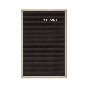 IEZZY horeca en cate -  Letterbord iezzy 40x60cm naturel hout