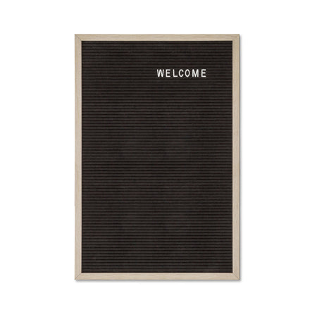 IEZZY horeca en cate -  Letterbord iezzy 40x60cm naturel hout