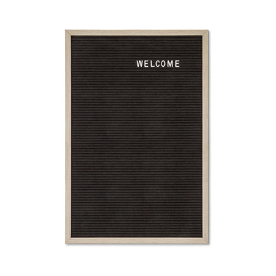 IEZZY horeca en cate -  Letterbord iezzy 40x60cm naturel hout | 6 stuks