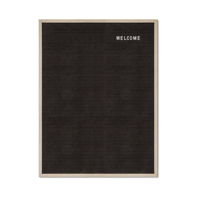 IEZZY horeca en cate -  Letterbord iezzy 60x80cm naturel hout | 5 stuks