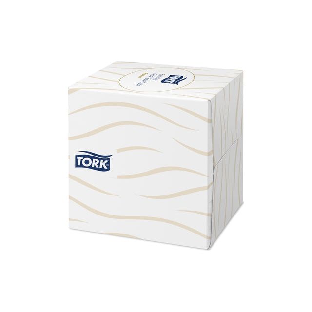 Tork - Facial tissues premium kubus 2laags wit | 30 stuks