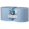 Tork - Papier nettoyant W2 Heavy Duty Industriel 3 couches 350 feuilles bleu 130081