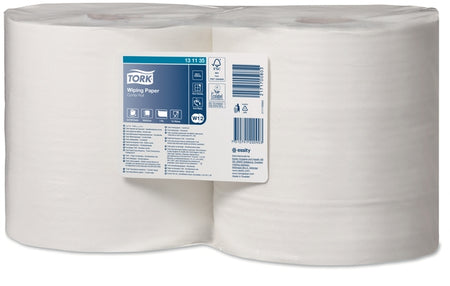 Tork - Reinigungspapier W2 Advanced 1-lagig 1150 Blatt weiß 131135