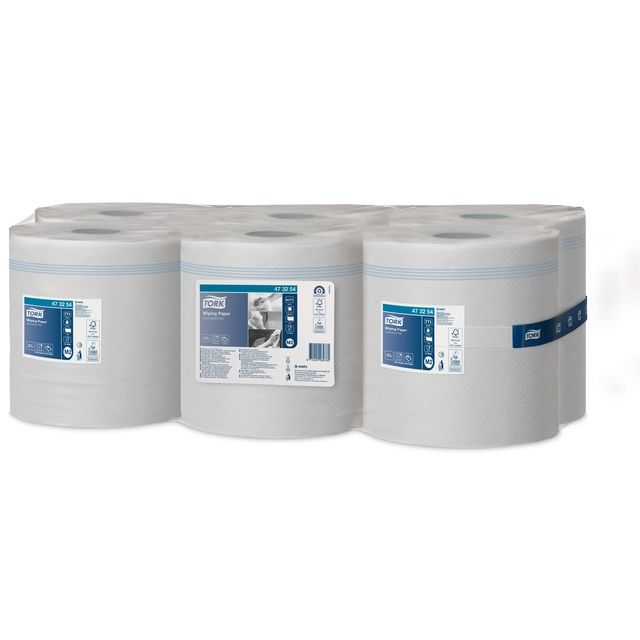 Tork - Papier nettoyant M2 Advanced 1 couche 270m blanc 473254