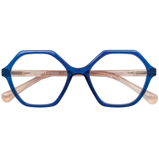 I Need You - Lesebrille Stella +2,00 dpt blau