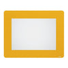 Durable - Cadre autocollant de sol pour documents A4 amovible jaune 10 pièces
