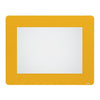 Durable -  Vloersticker kader voor A4 documenten verwijderbaar geel 10 stuks