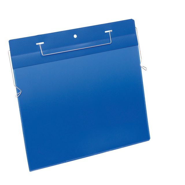 Durable -  Documenthoes A4 met ophangbeugel liggend blauw 50 stuks