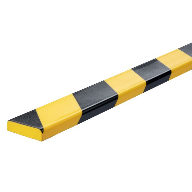 Durable - Profilé de protection S10 droit 1m jaune noir