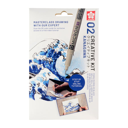 Sakura - Set de dessin Creative Kit Kanagawa 6 pièces