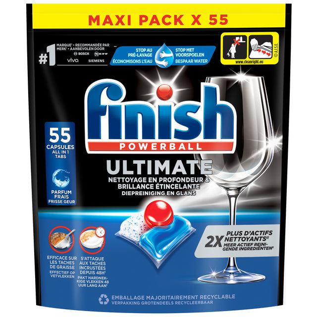 Finish - Vaatwastabletten finish e 55 stuks