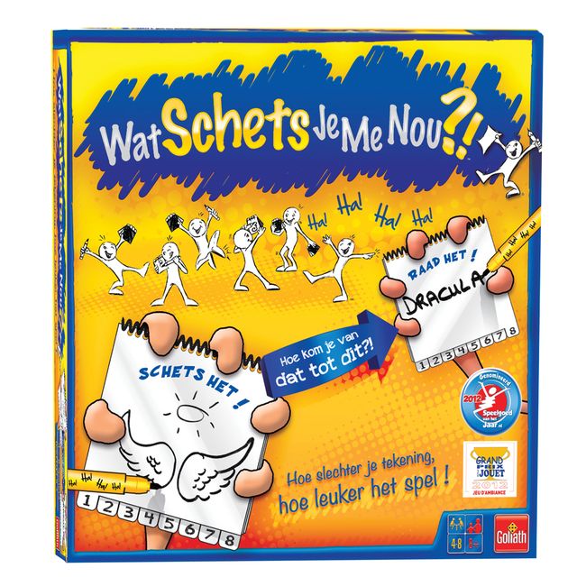 Goliath – Spiel, was skizzierst du mich?! 6 Spieler