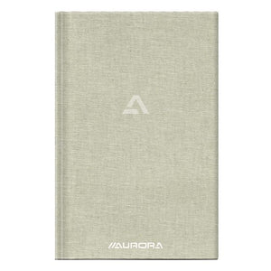 Aurora - Notizbuch A5 Line 192 Seiten 80g grau | 8 Stück