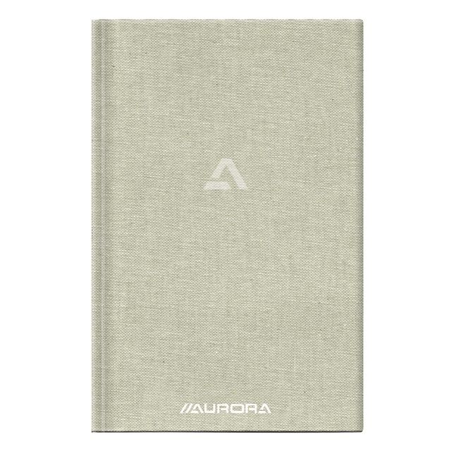 Aurora -  Notitieboek  a5 lijn 192 pagina's 80g grijs | 8 stuks