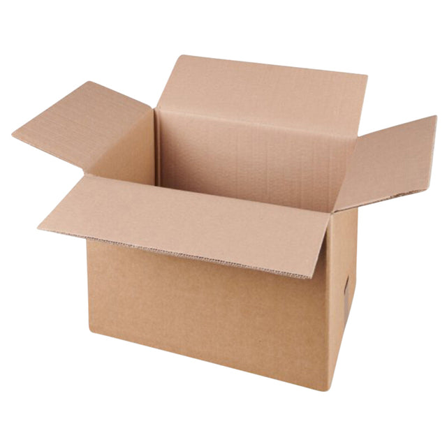 IEZZY - Amerikanische Faltbox 425x325x300mm BC wellenbraun | 15 Stück
