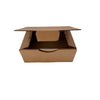 IEZZY - Boîte aux lettres marron format b-wave 430x300x120mm | 50 pièces