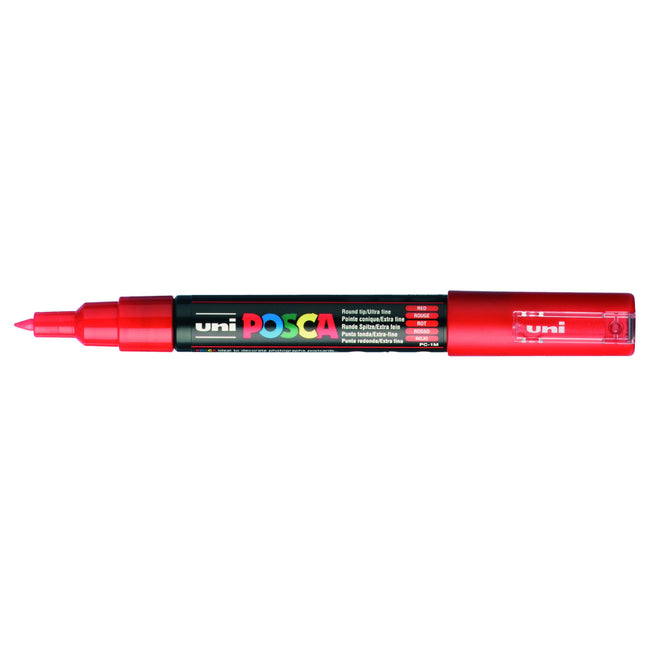Posca - Paintmarker Uni PC1MC extra fein rot