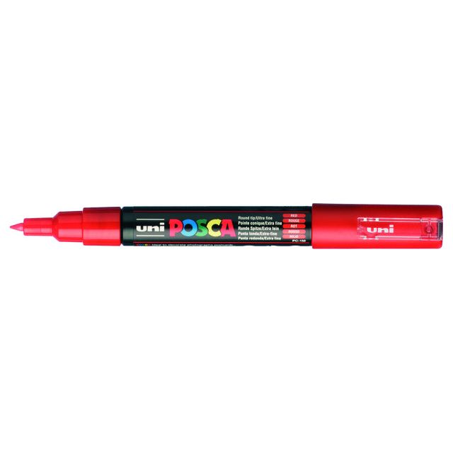 Posca - Uni POSCA paintmarker PC-1MC, 0,7 mm, rood