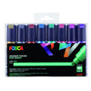 Posca - Paintmarker Uni PC8K large diagonale métallique assorti lot de 8 pièces