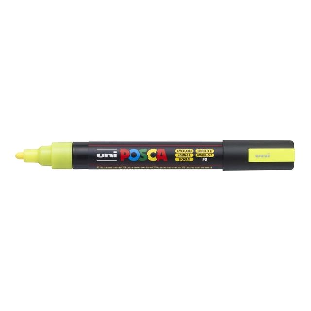 Posca - Verfstift  pc5m m fluor geel