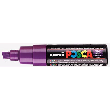 Posca -  Paintmarker uni  pc8k b schuin paars