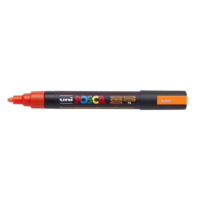 Posca -  Paintmarker Uni  PC5M medium fluor oranje