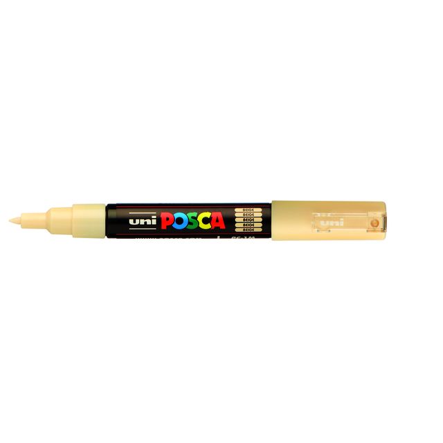 Posca - Marqueur Uni PC1MC extra fin beige