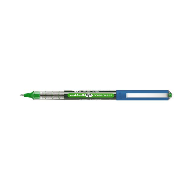 Uni-ball - Stylo roller Eye Ocean Care vert moyen