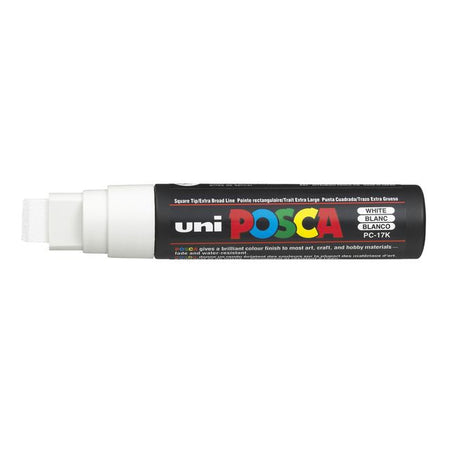 Posca -  Paintmarker uni  pc17k eb rechthoek wit