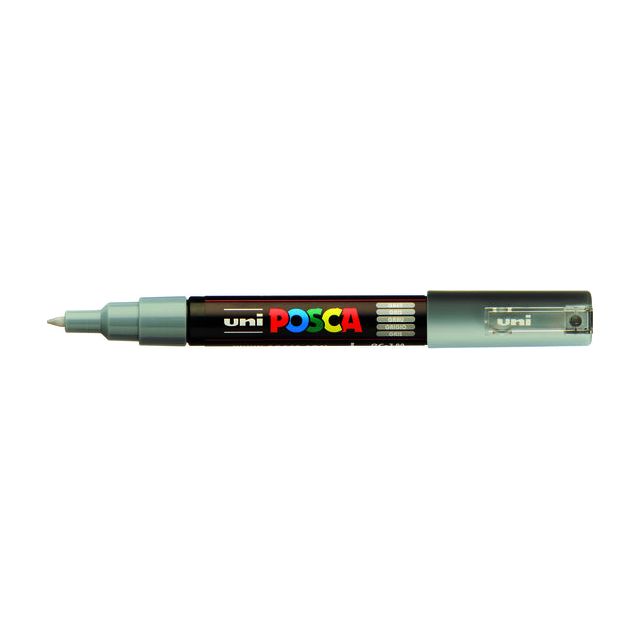 Posca - Uni POSCA paintmarker PC-1MC, 0,7 mm, grijs