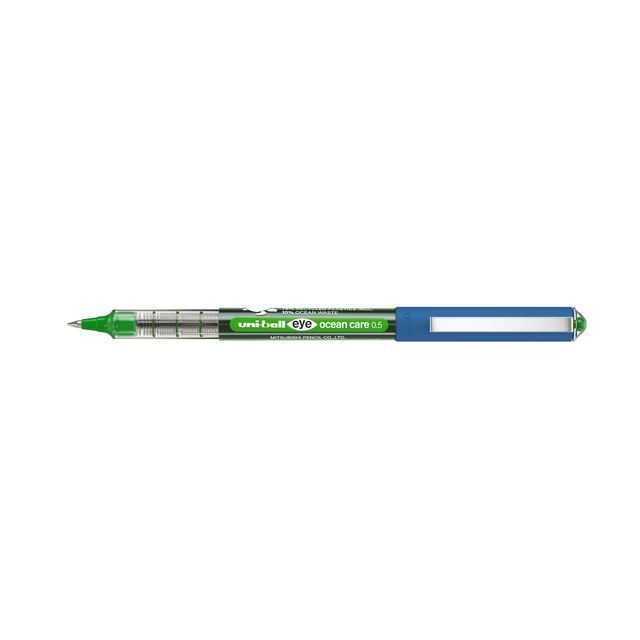 Uni-ball - Stylo roller Eye Ocean Care fin vert