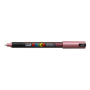 Posca - Paintmarker Uni PC1MR extra feines Metallic-Rot