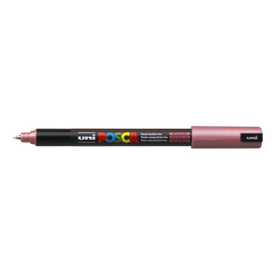 Posca - Paintmarker Uni PC1MR extra feines Metallic-Rot