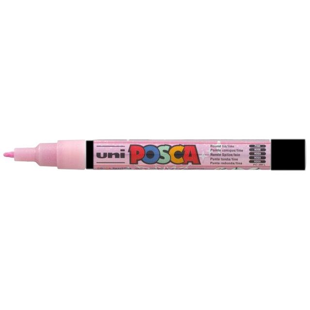 Posca - Verfstift posca pc3m f glitter roze