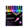 Posca - Marqueur peinture Uni PC-3M, 1,5 mm, étui de 8 pièces couleurs pastel assorties
