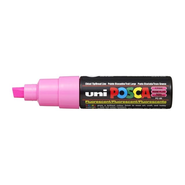 POSCA - POSCA PC8K B Slanting Fluor Pink