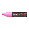 Posca - Marqueur Uni PC8K diagonale large rose fluo
