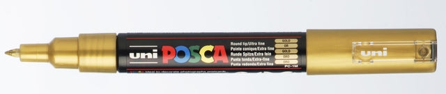 Posca - Uni POSCA paintmarker PC-1MC, 0,7 mm, goud