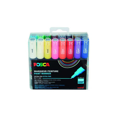 Posca -  Paintmarker uni  pc1mc ef 16st assorti