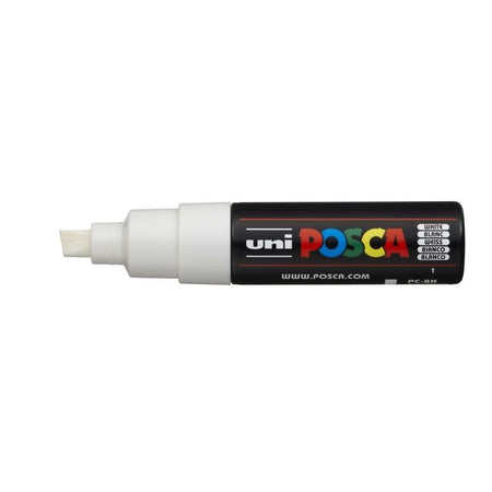Posca -  Paintmarker uni  pc8k b schuin wit