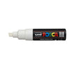 Posca - Marqueur Uni PC8K large inclinaison blanc